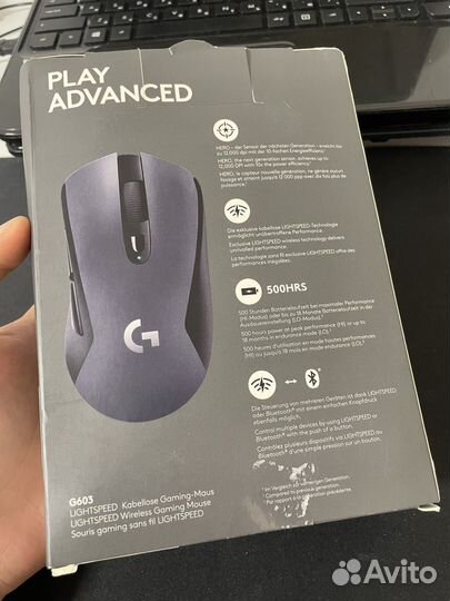 Игровая мышь logitech g603