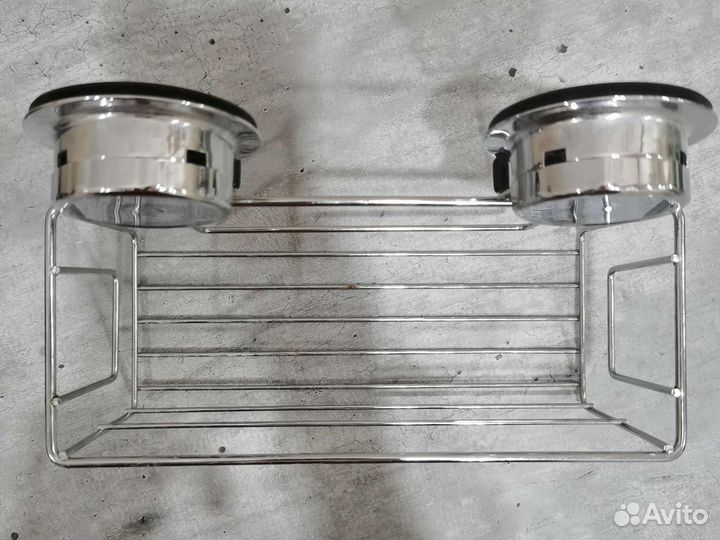 Полка на присосках для ванны или кухни