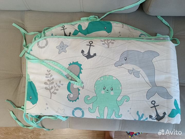 Бортики в детскую кроватку