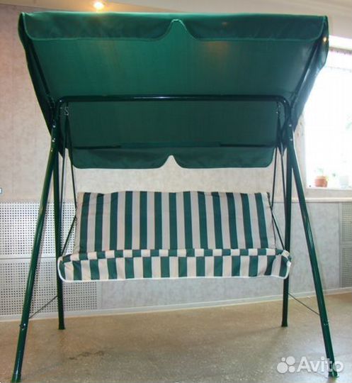 Садовые 3-х местные качели новые до 150 кг