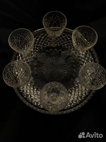 Бокалы хрусталь СССР