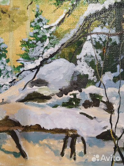 Картина маслом на холсте от автора