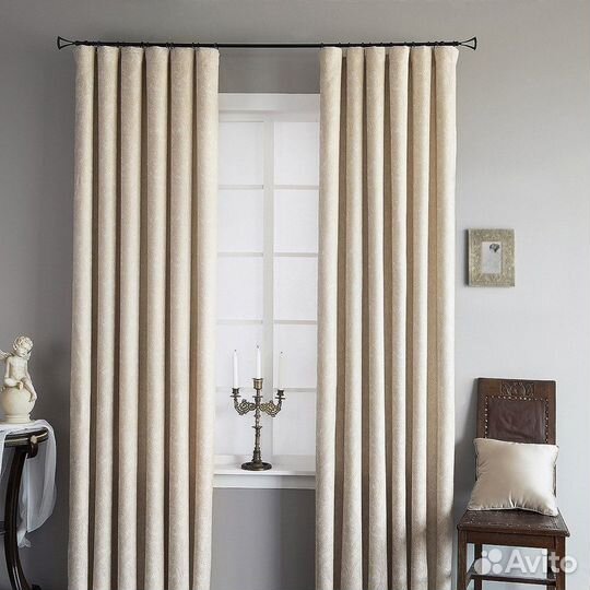 Шторы готовые канвас