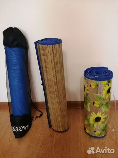 Коврик для фитнеса Torneo б/у, пляжный коврик нов