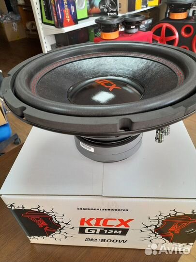 Сабвуфер Kicx GT-12M/12