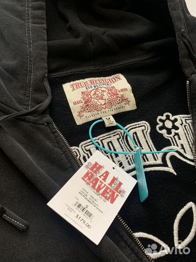 Зип худи True religion x chief keef на руках