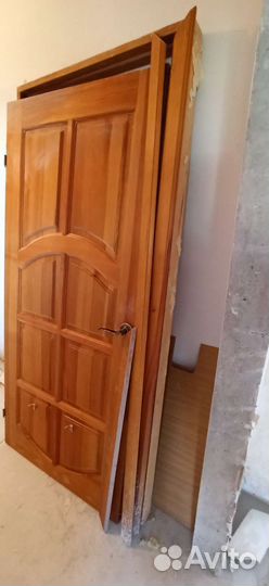 Дверь деревянная 200 на 90 и 200 на 80