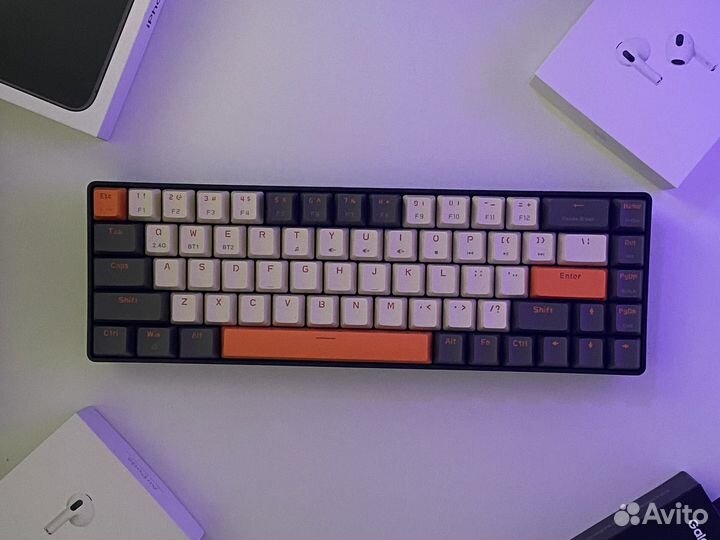 Беспроводная клавиатура Ziyoulang k68