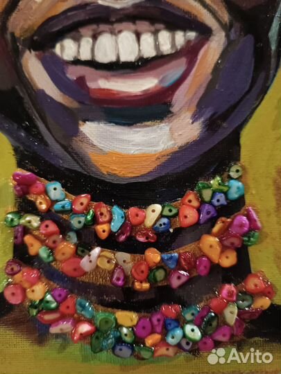 Портрет Африканка