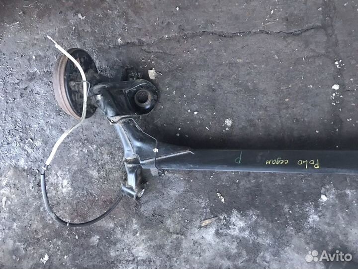 Балка задняя volkswagen polo