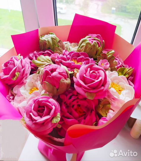 Букет из зефира