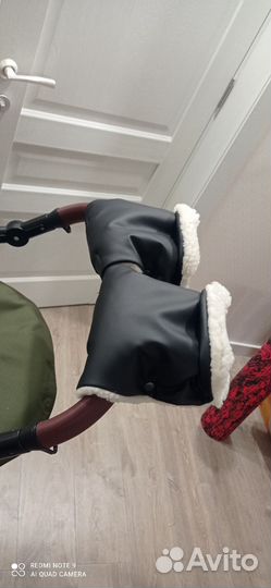 Новые варежки на коляску или санки Экокожа