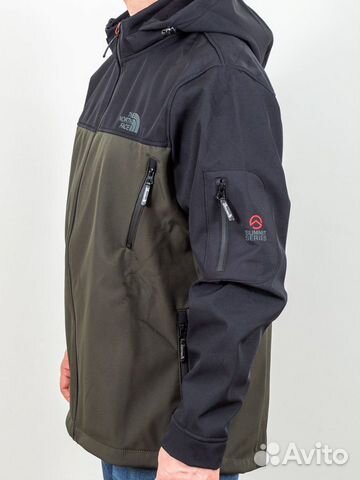 Куртка The North Face (черная-хаки) Все размеры