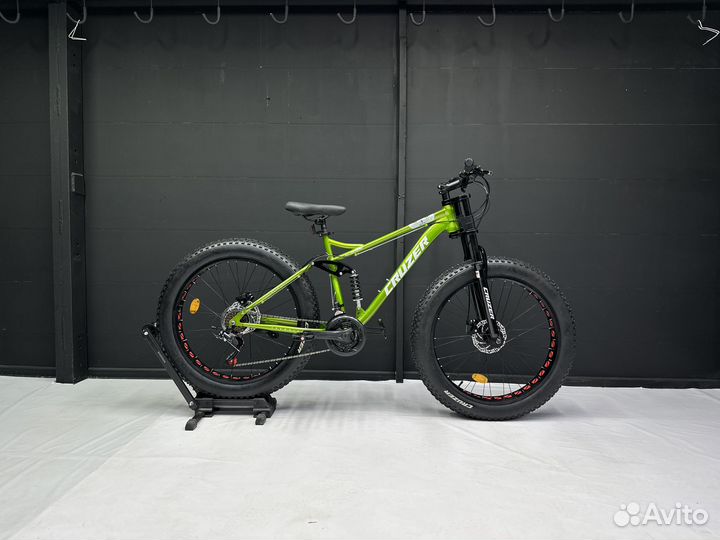 Велосипед фэтбайк двухподвес