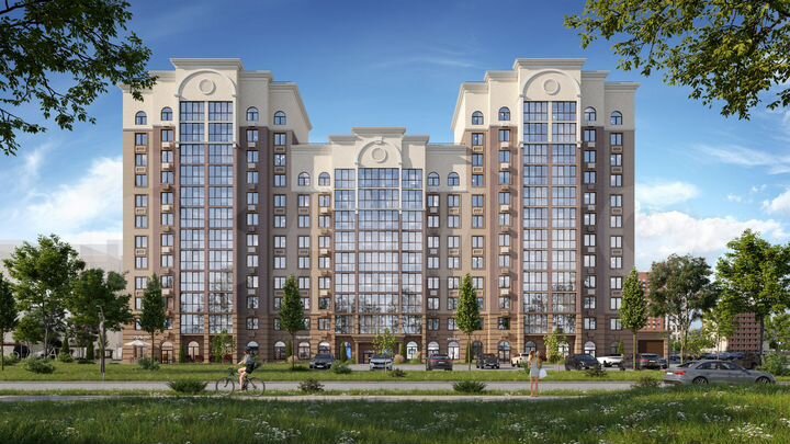 3-к. квартира, 67,7 м², 1/12 эт.