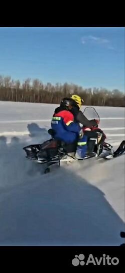 Снегоход stels капитан s150long