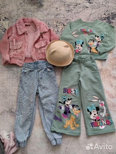 Детские вещи пакетом 104 и 110