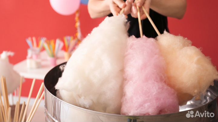 Сахарная вата на праздник