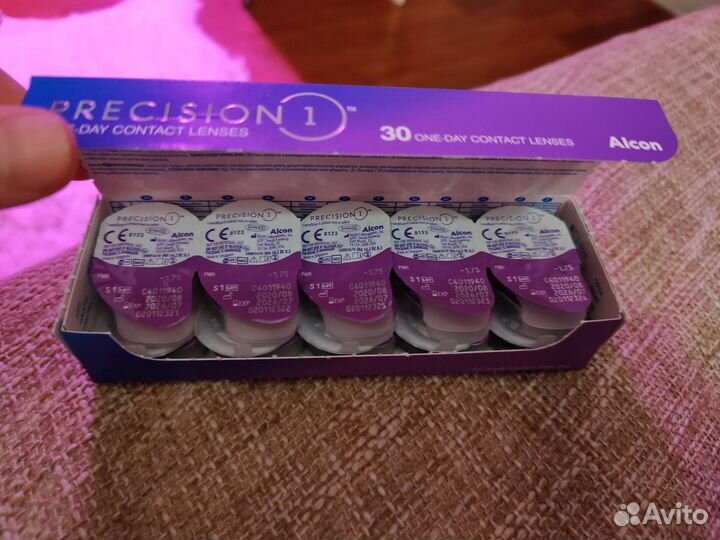 Однодневные контактные линзы Precision -1. 75