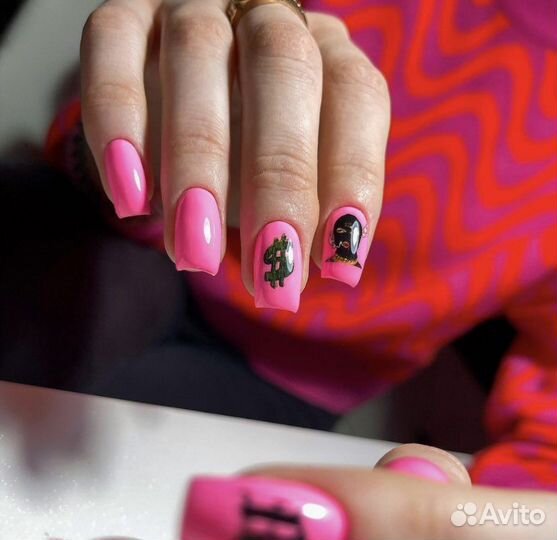 Маникюр/наращивание/ педикюр смарт