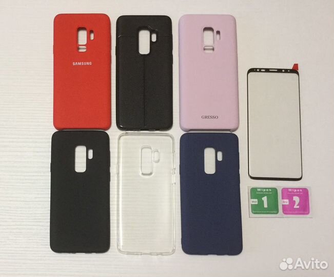 Чехол, Стекло samsung Galaxy S9/ S9 Plus