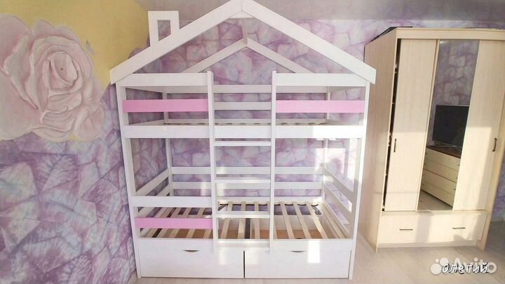 Кровать детская любой цвет и размер на заказ