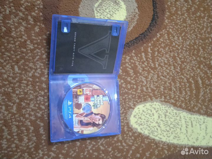 Диски на ps4 гта5