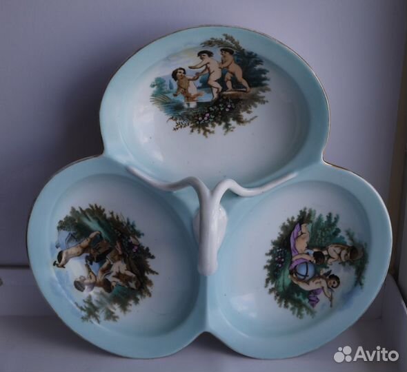 Фарфоровая ваза для фруктов