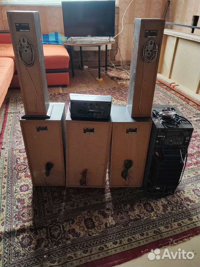 Акустические колонки бу JVC