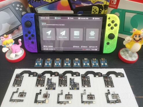 Пайка Nintendo switch / lite / oled