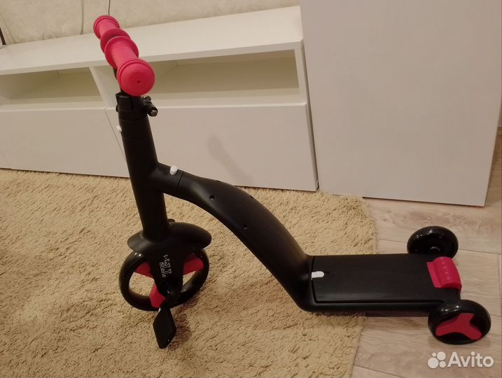 Самокат беговел 3 в 1