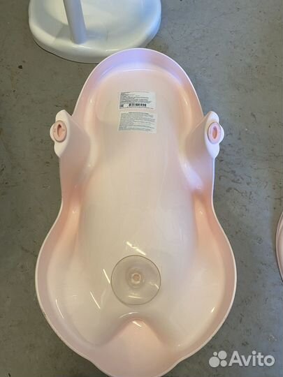 Горка для купания, стульчик, санки