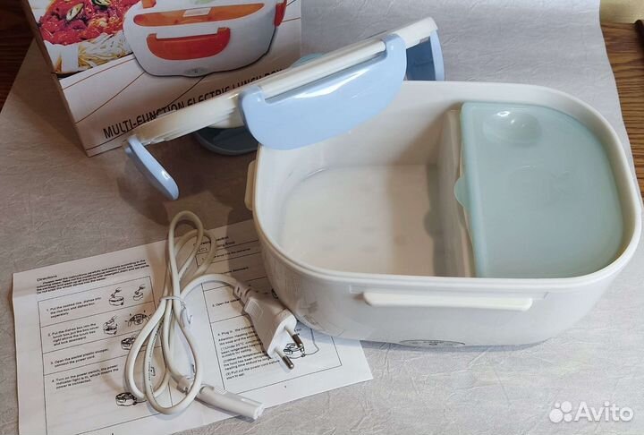 Контейнер для еды с подогревом. Новый