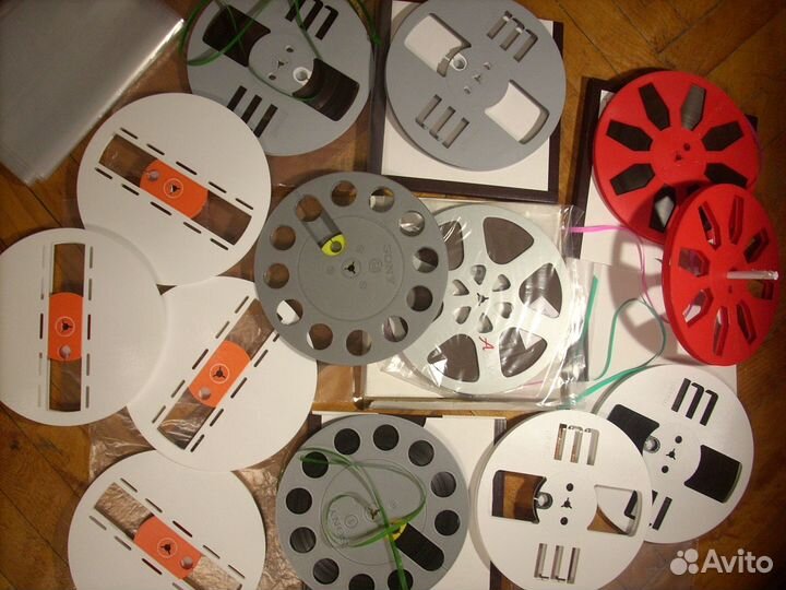 Кассеты.Катушки №18,№22,№27.Бобины,Лента.Запечатки