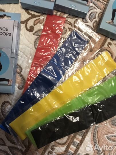 Фитнес резинки набор резиновых петель