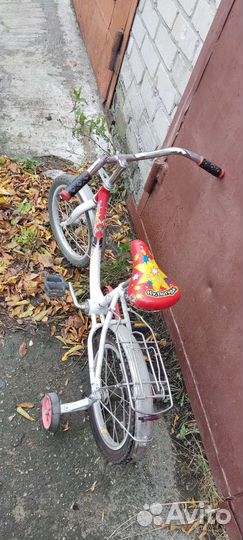 Детский велосипед бу 4 колеса
