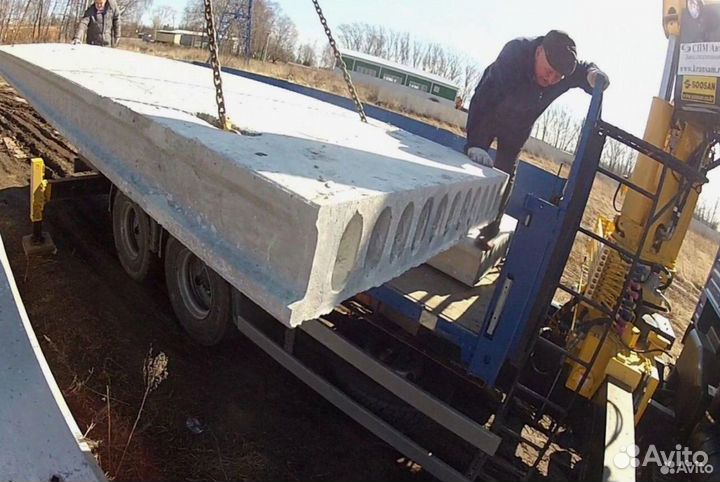 Плиты жби по чертежам застройщика - 1-го сорта