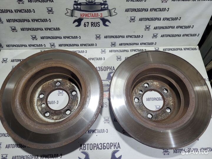 Диски тормозные задние (2шт.) bmw x5 e53