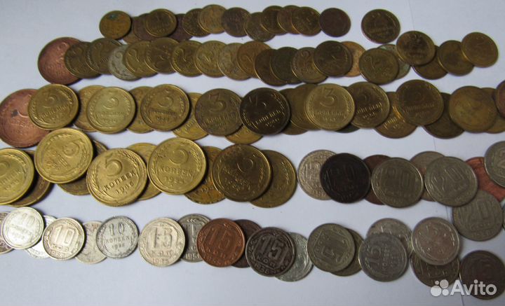 Лот монет ранних советов № 1