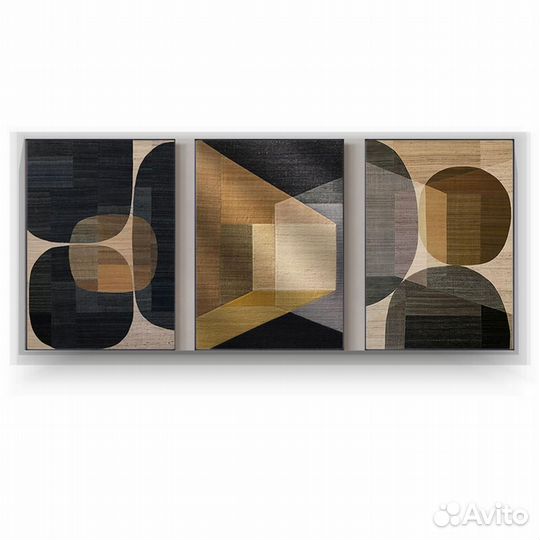 Картина-Гармония формы Триптих