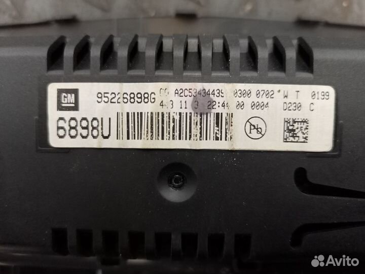 Дисплей информационный для Chevrolet Aveo T300