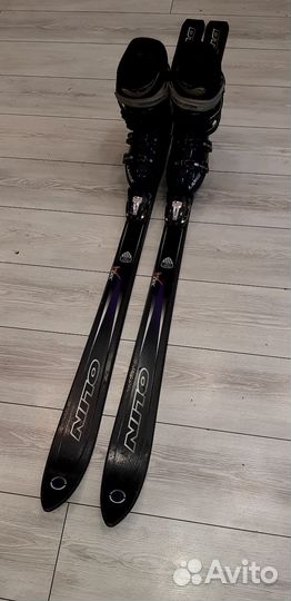 Горные лыжи комплект женский