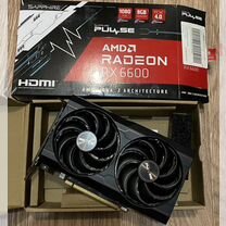 Видеокарта sapphire rx 6600 8gb pulse на гарантии