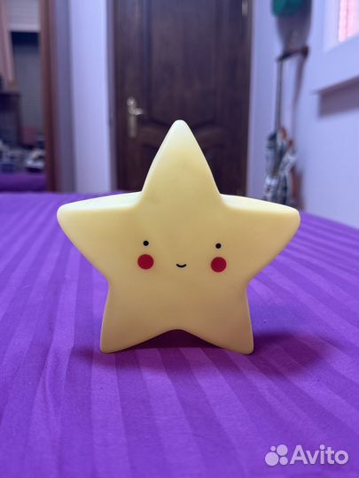 Ночник светильник детский игрушка Звёздочка