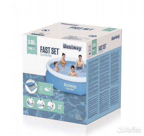 Новый бассейн 305х76