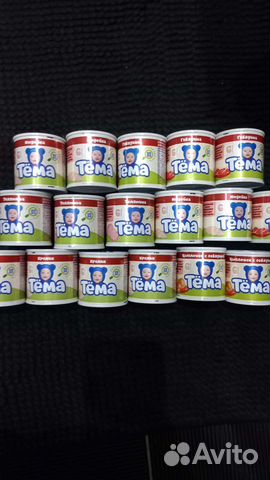 Мясное пюре Тёма