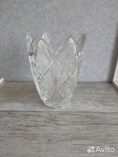 Ваза хрустальная СССР