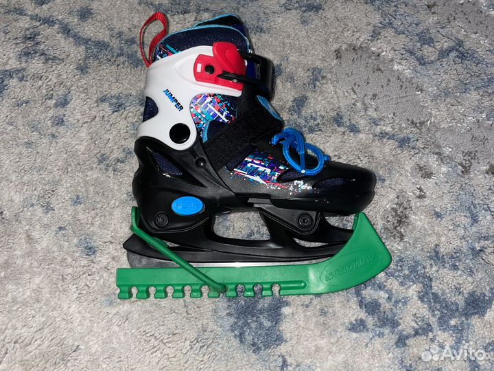 Коньки детские раздвижные 27-30