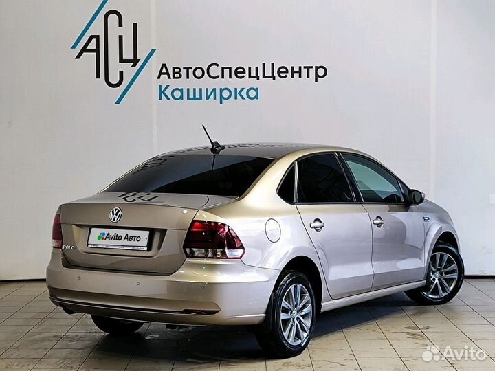 Volkswagen Polo 1.6 AT, 2019, 109 319 км