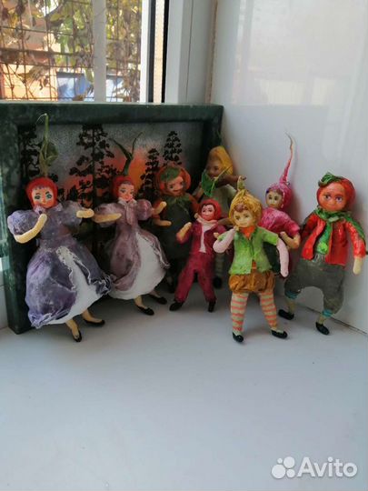 Новогодние игрушки сделанные из ваты